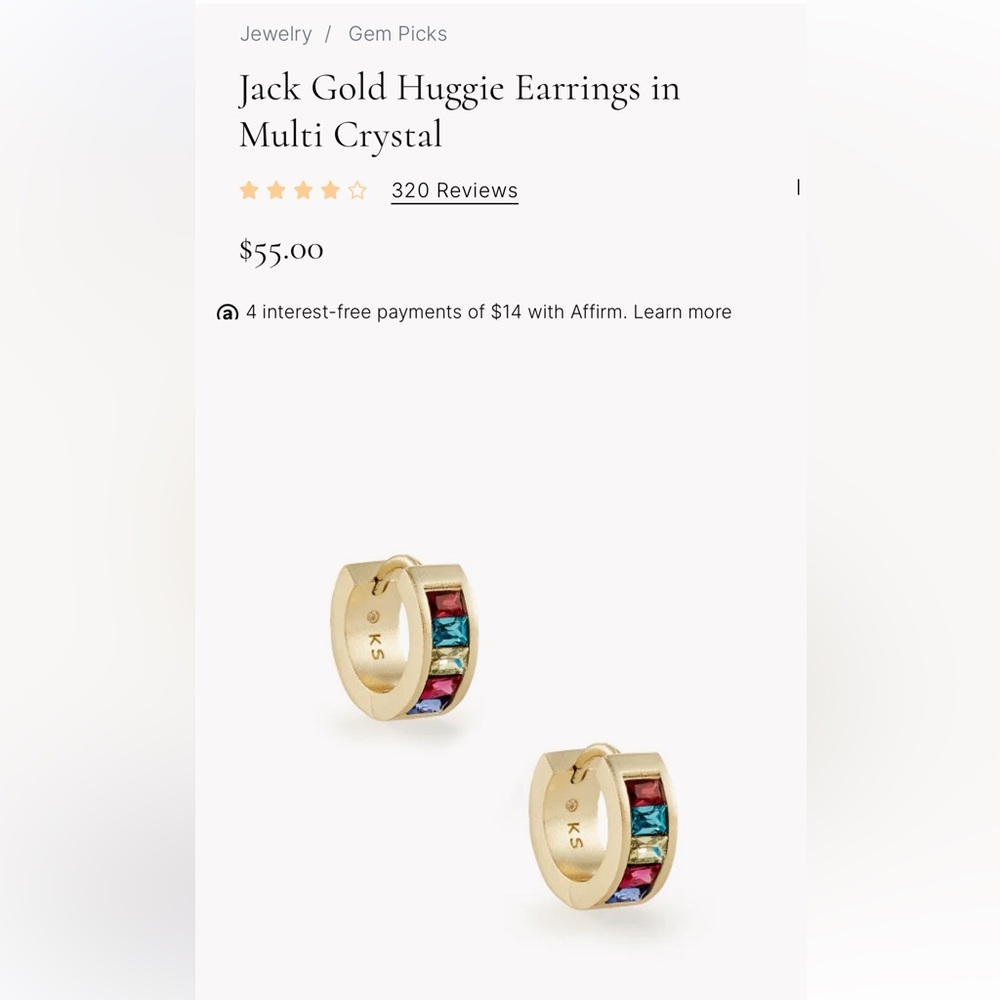 Kendra Scott biggie earrings